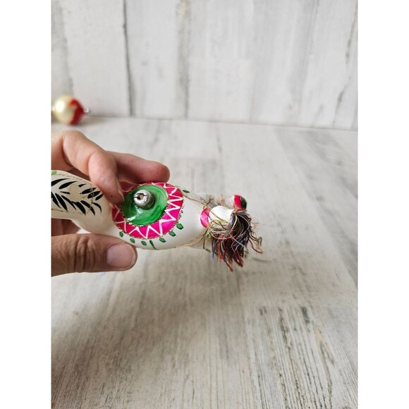 Vintage carlini horse pinata AS IS Italian glass Italy ornament string tree - Picture 7 of 9